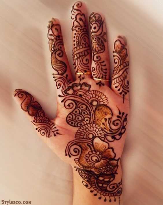 Latest Mehndi Design Ideas for Your Hand In 2018