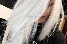 Hottest Pure White Hair Color Ideas & Trends for 2019