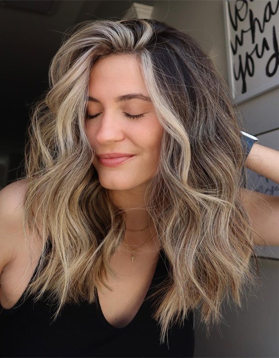 Balayage Hair Color Highlights for Girls